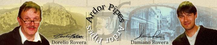 Ardor Pipes Home Page Title Graphic