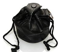 1004701 Brebbia Leather Tobacco Bag