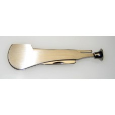 Silver Pipe Shape 3-Way Tamper
